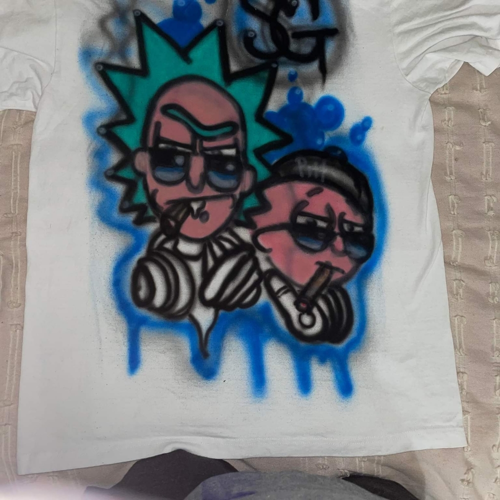 Stoner gang custom teez by jay inkk